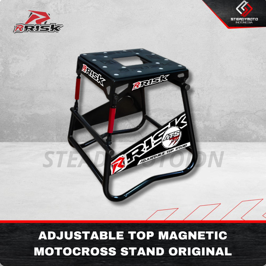 Risk Racing Adjustable Top Magnetic Motocross Stand Original