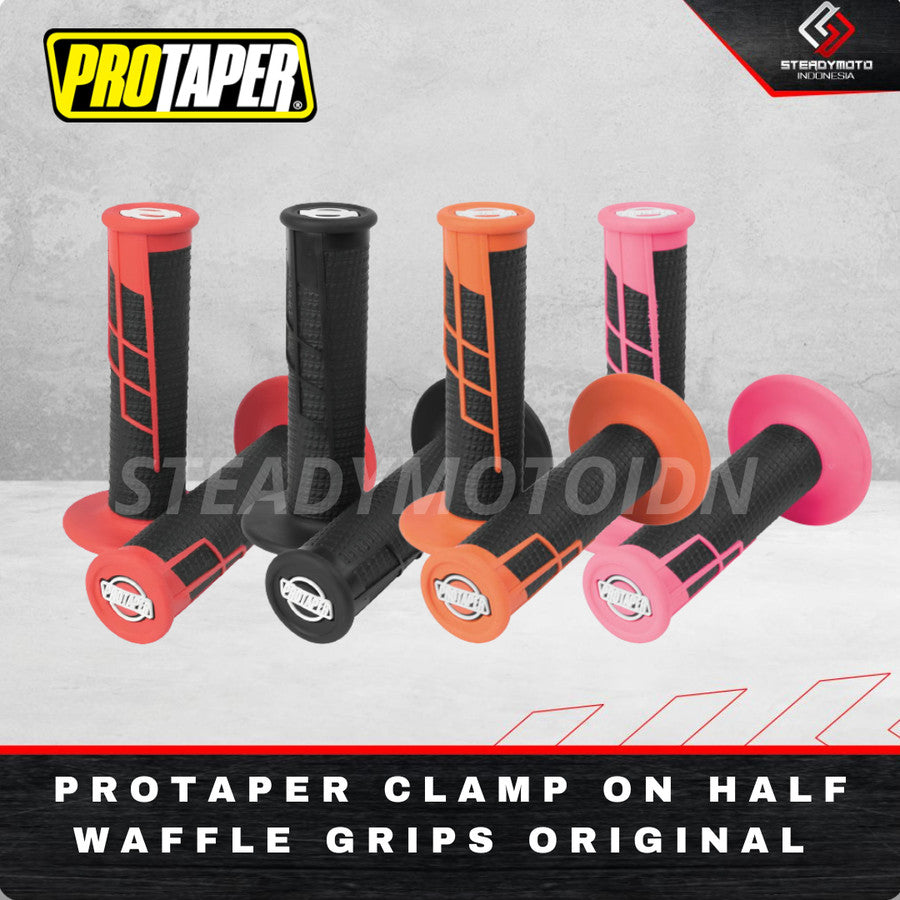 ProTaper ProTaper Clamp-On Half-Waffle Grips Original