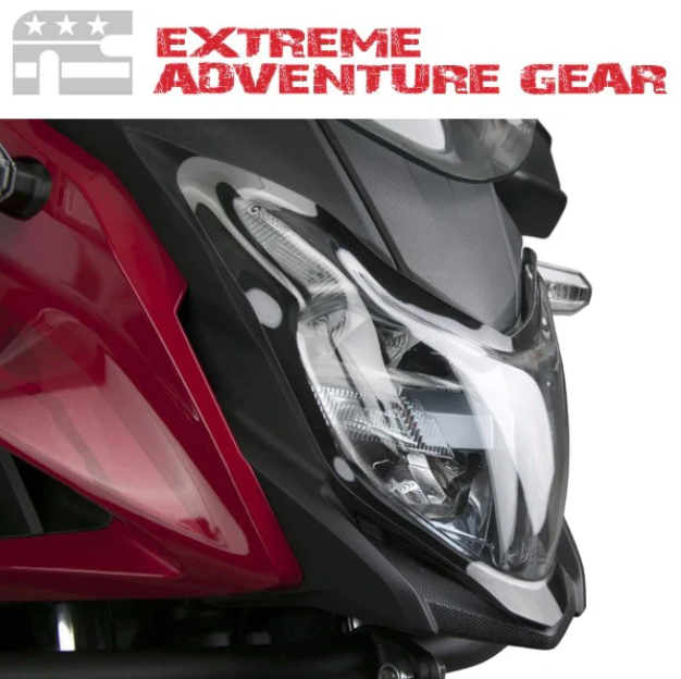 HONDA CB500X (2019-) Extreme Adventure Gear Polycarbonate Headlight Guard - Wadamart