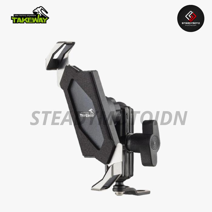 TAKEWAY PHONE HOLDER REARVIEW MOUNTED MIRROR Z PHONE HOLDER