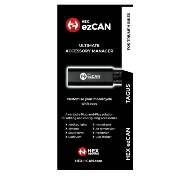 HEX ezCAN Tagus Triumph CAN Bus Accessory Manager