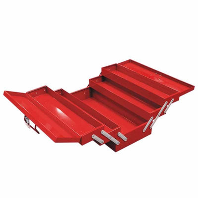 5 Tray Carry Box w/ Red Color - Wadamart