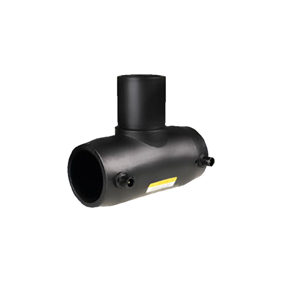 AGRULINE E-Equal Tee Couplers PE 100 Black SDR 11 OD 90mm - Wadamart