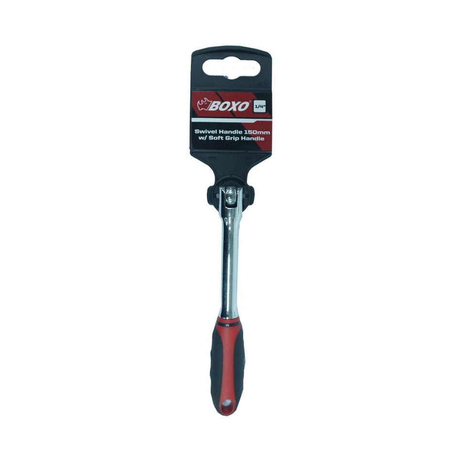 1/4" Dr. Swivel Handle 150mm w/ Soft Grip Handle - Wadamart
